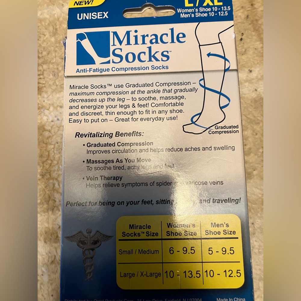 NIB Compression Socks - Picture 3 of 5